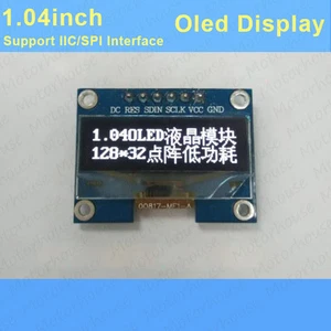 1,04"" IIC SPI seriell 128x32 weiß OLED Display Modul Panel SSD1305 für Arduino - Bild 1 von 3