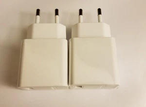2x ASUS USB AC Adapter Power Supply Phone Tablet Charger Plug Type C Europe - Picture 1 of 5