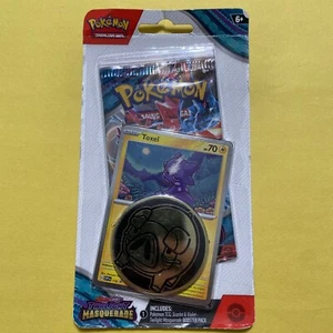 Pokemon Escarlata y Violeta Crepúsculo Mascarada Toxel Checklane Blister - Imagen 1 de 6