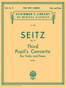 Pupil's Concerto No. 3 in G Minor Op 12 Schirmer Score and Parts NEW 050257110 - Picture 1 of 1