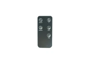 Control remoto de repuesto para chimenea eléctrica con inserto LED plano de llama de titanio - Imagen 1 de 3