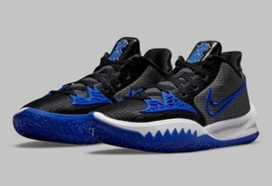 NEW Nike Kyrie Low 4 TB Black Game Royal Blue White Irving DA7803-005 Men's 14 - Picture 1 of 9
