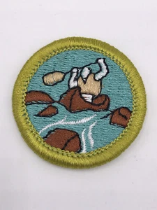Vintage BSA Boy Scouts Of America Whitewater Merit Badge Patch - Imagen 1 de 2