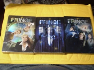 (3) Fringe Season DVD Lot: Seasons 3 (NEW), 4 & 5  w/Slipcovers    J.J. Abrams - Picture 1 of 1
