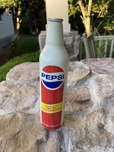 Pepsi Aluminum Bottle Vintage. “Take The Pepsi Challenge” (16) - Picture 1 of 7