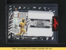 2022 Leaf Metal Dual Auto 1/1 Bill Mazeroski Dave Parker #DA-3 HOF READ 01g0