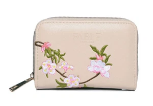 The Olive House® Womens Floral Blossom Medium Purse Wallet Cream - Picture 1 of 3