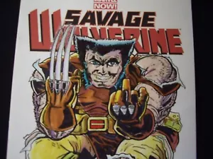 Savage Wolverine Blank Sketch Variant Comic... Issue 006 Signed With C.O.A - Picture 1 of 6