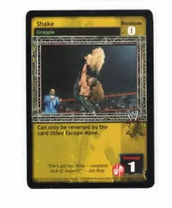 WWE Raw Deal Card: Shake-WWE Divas - Picture 1 of 1