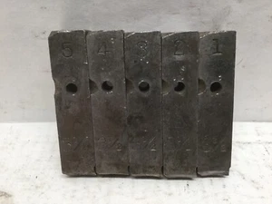 Vanadium Marke Rohr Gewindeschneideisen 3 1/2" 1, 2, 3, 4 & 5 - Bild 1 von 11