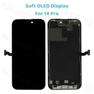 Para iPhone 14 Pro 6.1" Pantalla OLED Suave LCD Pantalla Táctil Digitalizador Repuesto - Imagen 1 de 8