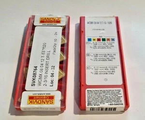 WCMX 08 04 12 T-53 1020 SANDVIK *** 10 EINSÄTZE *** FACTORY PACK *** - Bild 1 von 1