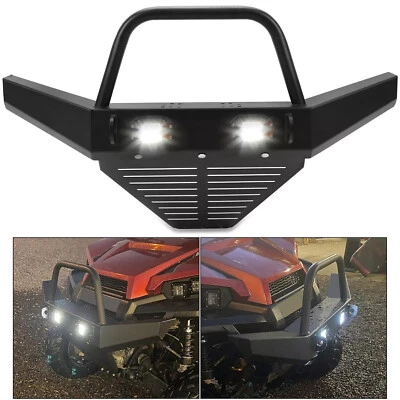 For Polaris Ranger 400 500 800 Front Bumper Ranger 570 EV ETX  w/LED Light 11-21 - Image 1 of 4