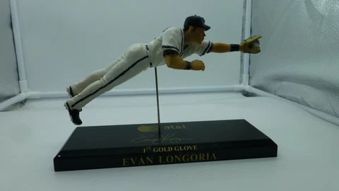 Evan Longoria Gold Glove Figurine 2009 NIB Cover