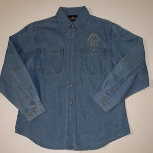 Harley-Davidson® Damen Hemd Langarm Denim Smaltz’s Medium bestickt - Bild 1 von 23
