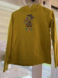 Nike Boys Kyrie x Spongebob Fleece Pullover Hoodie [DD9026-731] SBSP IRVING Sz S - Picture 1 of 8