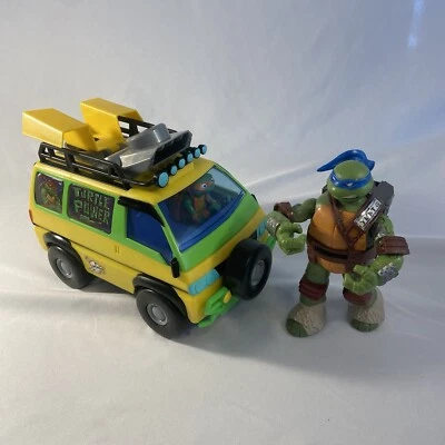Teenage Mutant Ninja Turtle And Mayhem Pizza Blaster RC Vehicle NO REMOTE - Image 1 of 4