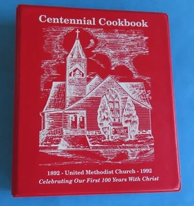 Centennial Cookbook United Methodist Church 1992 - Picture 1 of 6