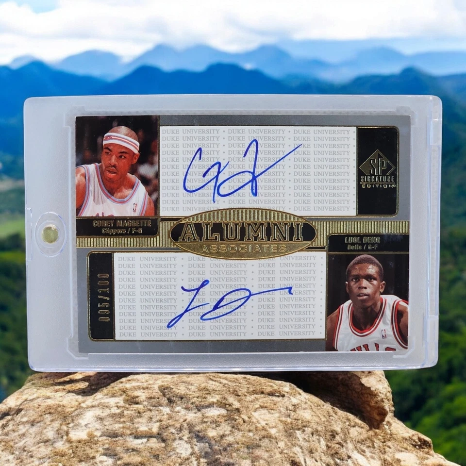 2004-05 Upper Deck Duke Univ Alumni Associates Luol Deng Corey Maggette #095/100 Foto 1 de 2