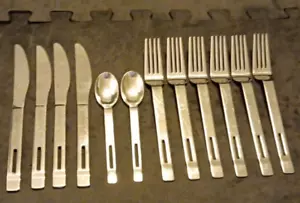 Menge 12 Mikasa Incline Korea durchbohrt gemischt Besteck Stück Lot - Bild 1 von 8
