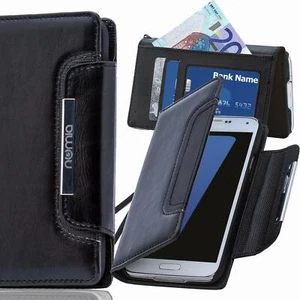 Handy Tasche für Samsung Galaxy Hülle Schutzhülle Flip Cover Case Etui Wallet - Bild 1 von 43
