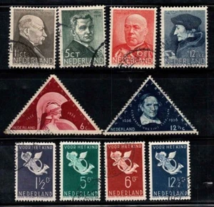Netherlands 1936 Mi. 291-300 Used 100% For children, celebrities - Picture 1 of 1