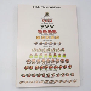 Vintage High Tech Christmas Card Lot - Picture 1 of 3