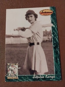 1994 SOPHIE KURYS TED WILLIAMS TARJETA MUJER DE BÉISBOL #97 - Imagen 1 de 3