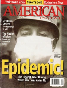 AMERICAN HISTORY Magazine December 2006 1918 Spanish Influenza Nation of Islam - Picture 1 of 2