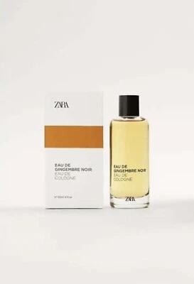 ZARA EAU DE GINGEMBRE NOIR EDC 120 ML (4.1 FL. OZ) FRAGANCIA HOMBRE NUEVA EDICIÓN  Foto 1 de 3