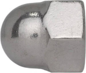 Hutmutter DIN 1587 Edelstahl A2 Feingewinde - Bild 1 von 4