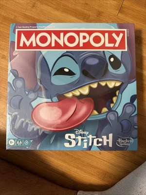 Juego de mesa Disney Stitch Monopoly (sellado) Lilo & Stitch Hasbro Foto 1 de 3
