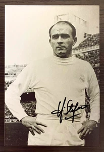Foto Firmada Alfredo Di Stefano 8x5 Auténtico Auto Real Madrid - Imagen 1 de 14