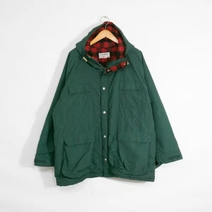 Vintage 90s LL Bean Baxter State Parka Jacket Mens 2XL - Buffalo Plaid Liner USA - Picture 1 of 6