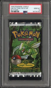 1999 Pokemon Jungle UNLTD Thin TM Star Scyther PSA 10 - Bild 1 von 2