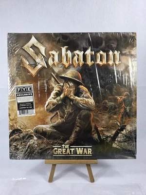SABATON The Great War FYE Эксклюзивный Ограниченный Выпуск (300) Оранжевый/Коричневый Swirl MNT - Изображение 1 из 4