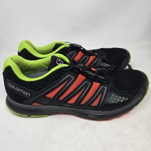 Salomon X-Scream Trail Running Shoes in Men's 10.5 Black | Green | Orange - Picture 1 of 14