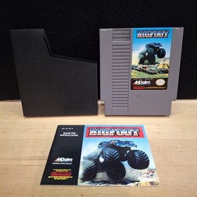 Bigfoot With Manual & Sleeve Nintendo NES Authentic Cleaned Tested And Working