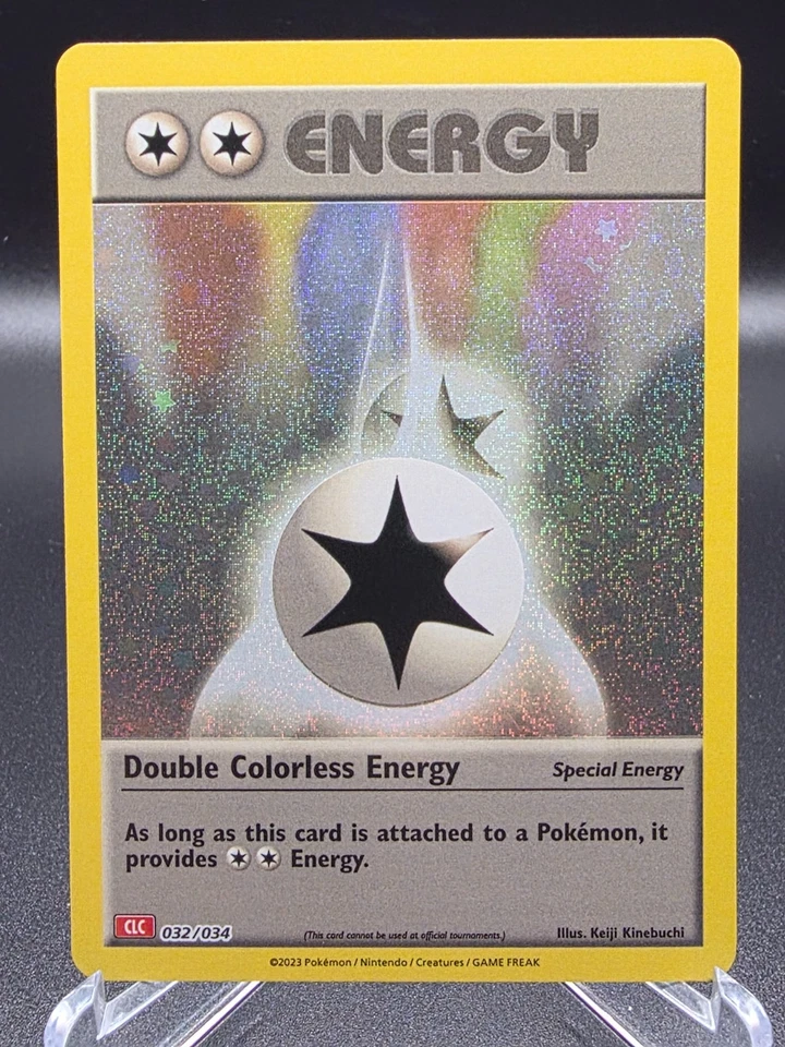 Double Colorless Energy (CLC) Holo Trading Card Game Classic 032/034 NM - Image 1 of 2