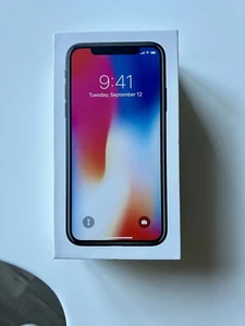 iPhone X - BOITE SEULE - Sans iPhone, sans accessoires !!! - Photo 1 sur 4