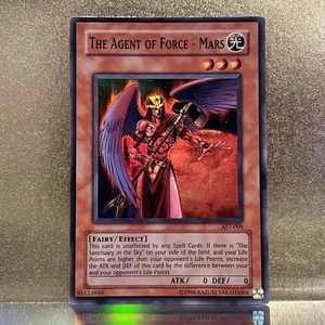 YuGiOh • The Agent of Force - Mars • AST-009 • Unlimited Holo Super Rare • LP - Picture 1 of 2