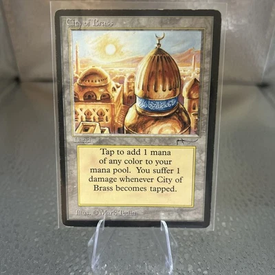 MTG Magic The Gathering MP Arabian Nights CITY OF BRASS - Image 1 of 4