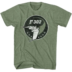 Stargate - F-302 Emblem - American Classics - Heather Green Erwachsene Kurzarm T - Bild 1 von 2