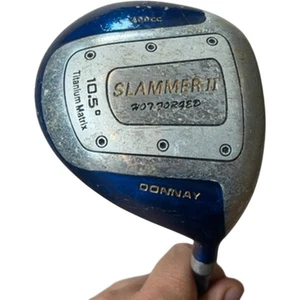 Donnay Slammer II Titanium Matrix Driver 10.5° Golf Club Stiff Flex 400cc - Picture 1 of 12
