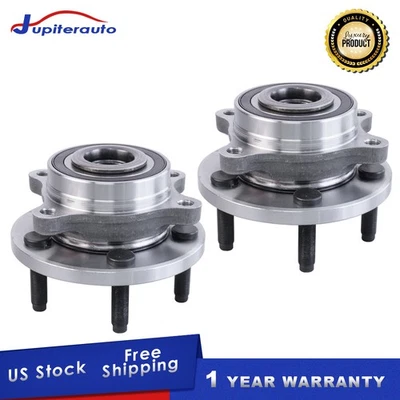 Kit(2) Front Wheel Hub Bearing For 2010-2016 Ford Taurus Flex Lincoln MKS MKT - Изображение 1 из 4