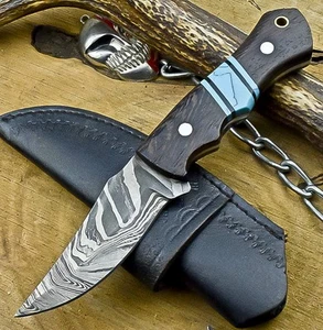 Custom Handmade Damascus Steel Skinner knife, Hunting Knife - Camping KNIFE 099 - Picture 1 of 10