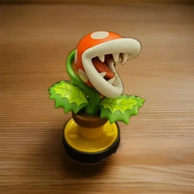 Planta Piraña Amiibo Super Mario Nintendo Amiibo Super Smash Bros. Series Foto 1 de 2