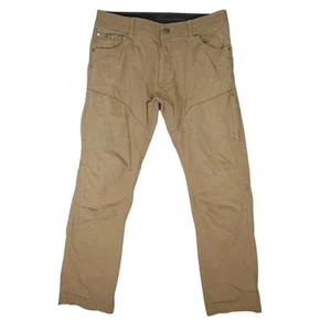 KUHL Pantalone Uomo 34x32 Marrone Leggero Elasticizzato Escursionismo Outdoor Anticato - Foto 1 di 15