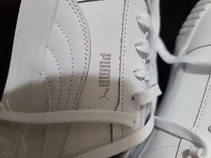 Puma Forever Better Karmen Platform Womens White Sneakers Casual Shoes 38665702 - Picture 1 of 7