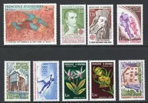 ANDORRA (FRANCÉS) MNH 1980 Year Set, completo. - Imagen 1 de 1